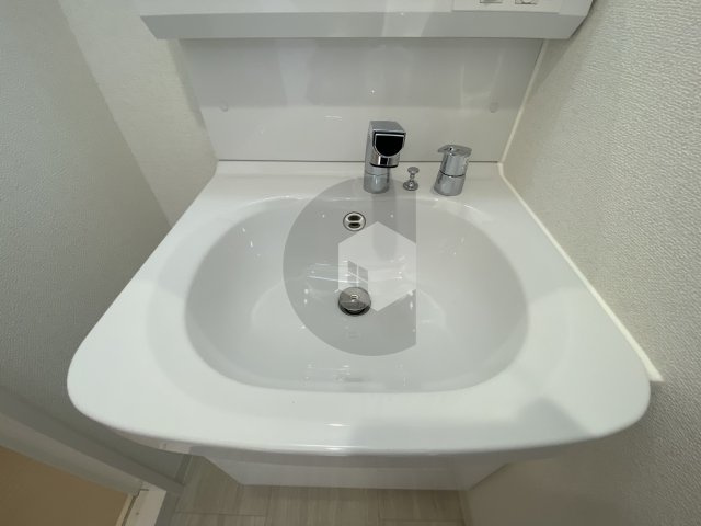 ソルテラスOSAKA緑橋クレアストの独立洗面台