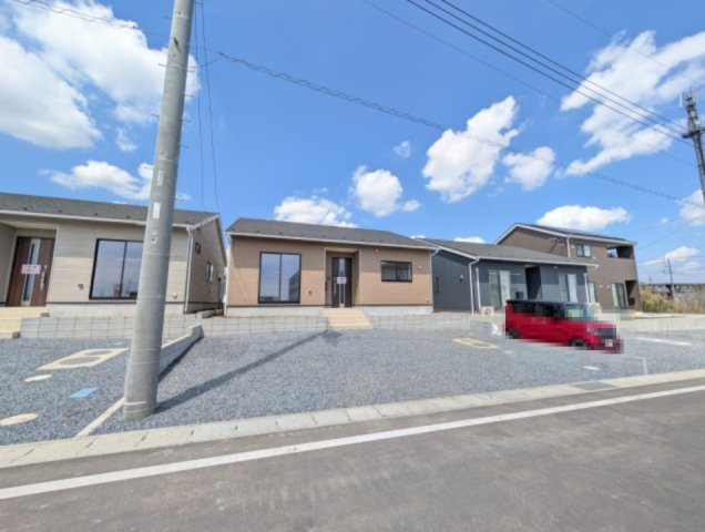 【前面道路含む現地写真】 | クレイドルガーデン高崎市箕郷町上芝第8ー④