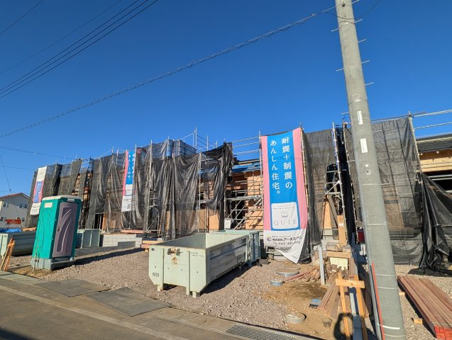 【前面道路含む現地写真】 | クレイドルガーデン高崎市箕郷町上芝第8ー④