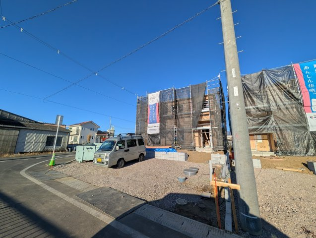 【前面道路含む現地写真】 | クレイドルガーデン高崎市箕郷町上芝第8ー②