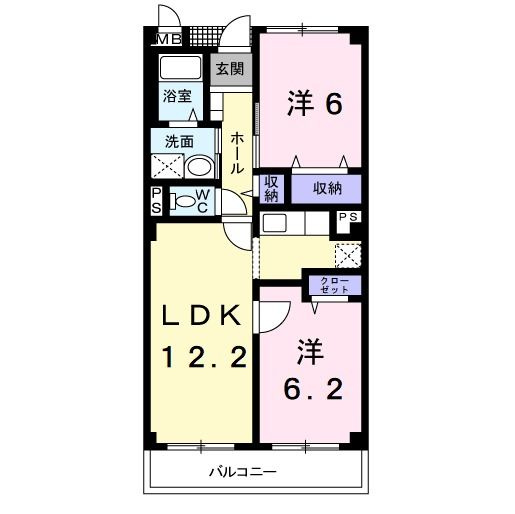 【間取り】 | アンシャンテ・Ⅲ