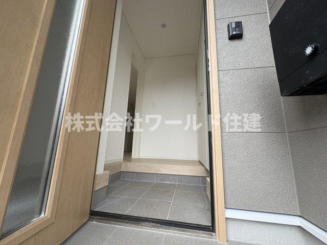 狭山市柏原第13の玄関