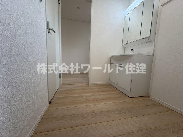 狭山市柏原第13の脱衣所