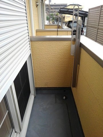 サンリットＢのバルコニー