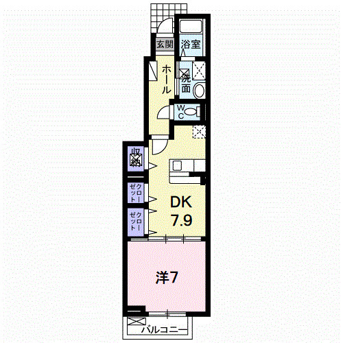サンリットＢの間取り