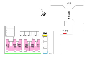 【駐車場】 | コンフィチュールⅡ