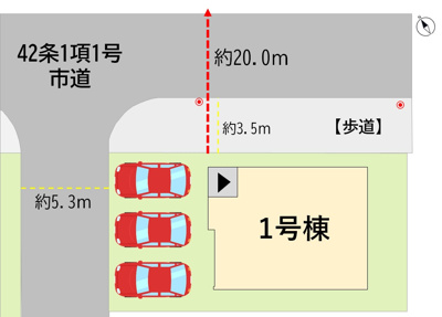 【区画図】 | 大井戸町2期 | 【お部屋探しのコツ】物件の検討と一緒に銀行の事前審査を行ってください。お申込みが被った際やお値引き交渉に有利になります(*^-^*)