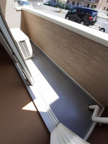 サンシャインＴ・Ｉのバルコニー|落ち着いた時間を過ごせるバルコニーです