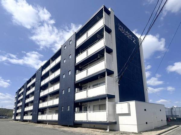 ビレッジハウス立江1号棟の外観|落ち着いた雰囲気の外観です