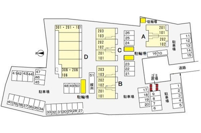 【駐車場】 | クオーレＣ
