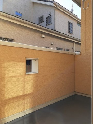 【バルコニー】 | ティエラⅢ | お洗濯にも便利なバルコニー付き