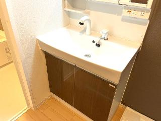 仮)白河中野山アパートの洗面所|洗面（イメージ）