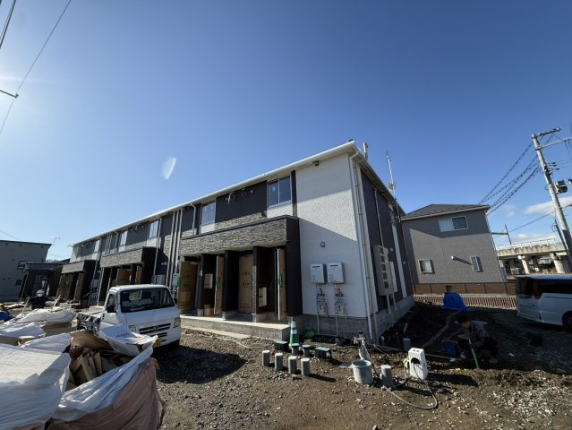 仮)白河中野山アパートの外観