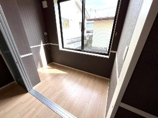 仮)白河中野山アパートのその他|ベランダ（イメージ）