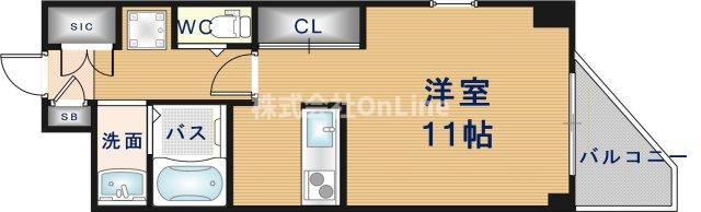 【間取り】 | CITY SPIRE上町台