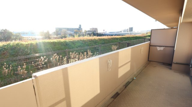 グランフォレスト楽山公園のバルコニー