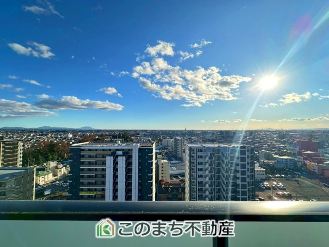 ノブレス駅東公園の展望|バルコニーからの眺めです！
