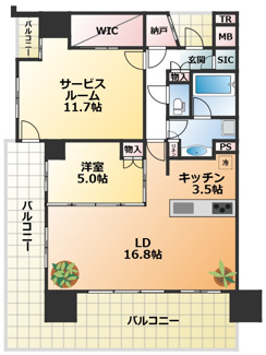 【間取り】 | ノブレス駅東公園