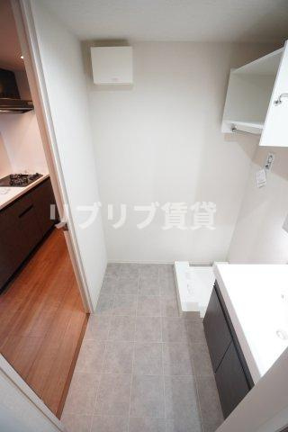 D-ROOM千葉中央の洗面所