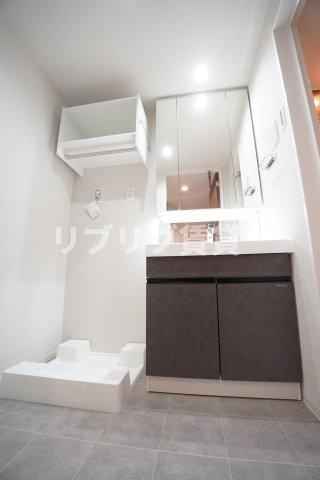 D-ROOM千葉中央の洗面所