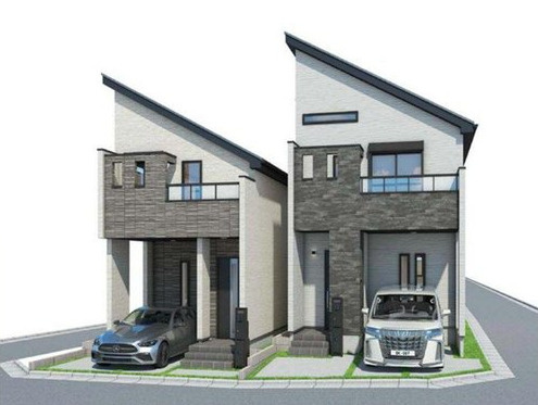 杉並区荻窪1丁目　太陽光×車庫付　耐震住宅　全2棟