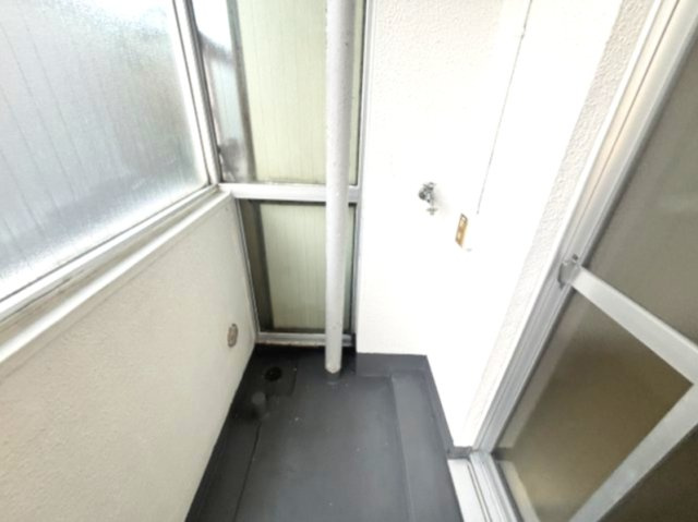 森南コーポのバルコニー