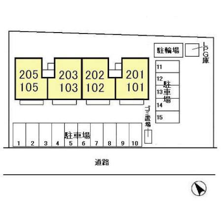 【区画図】 | レシデンシアドンペドロ