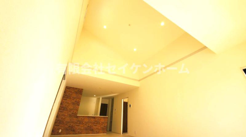 大里郡寄居町露梨子　新築住宅（平屋建て）8号棟の居間・リビング