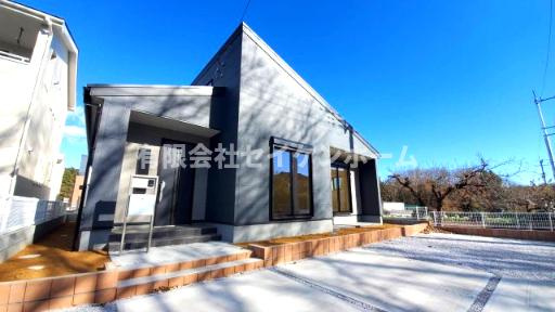 大里郡寄居町露梨子　新築住宅（平屋建て）8号棟の外観