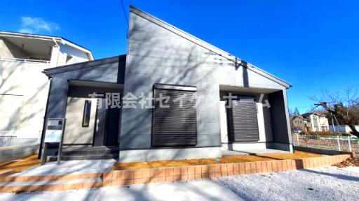大里郡寄居町露梨子　新築住宅（平屋建て）8号棟の外観