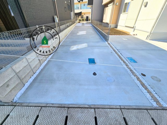 上益城郡益城町広崎第1-4棟(1号棟)の駐車場|駐車場になります。