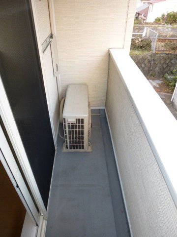 Ｕｒａｒａ　Ｗｅｓｔ　Ｂのバルコニー|陽当たり良好なバルコニーです