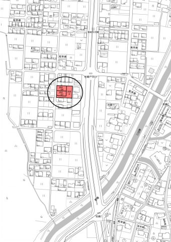 土地　岩崎の地図