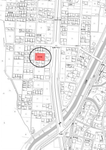 土地　岩崎の地図