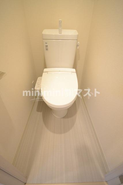 エステムコート四天王寺夕陽丘Ⅱのトイレ