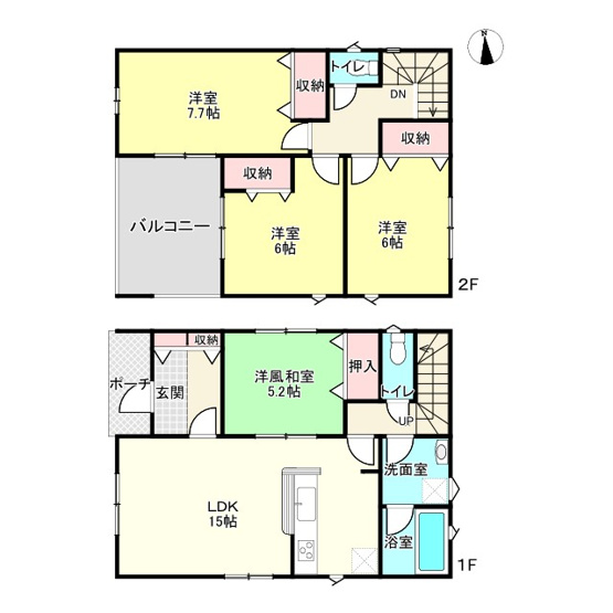 【間取り】 | たつの市新宮町井野原第3/全2棟