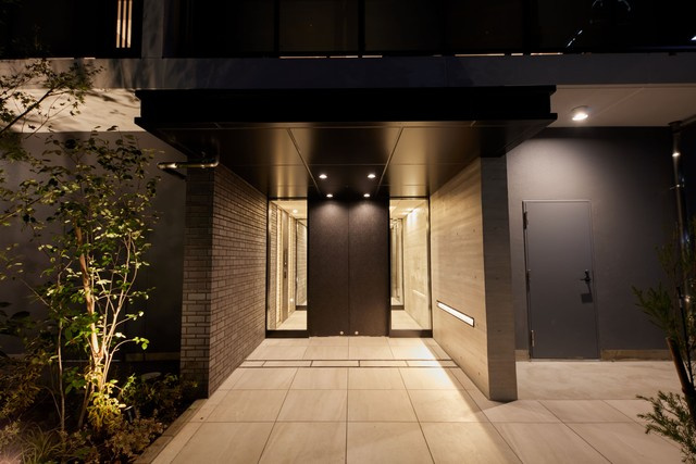 プレディアコート錦糸町スカイビューのエントランス|落ち着いたエントランスです