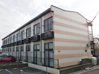 【外観】 | レオパレスラポール深井 | 2022年5月に外壁塗装致しました。