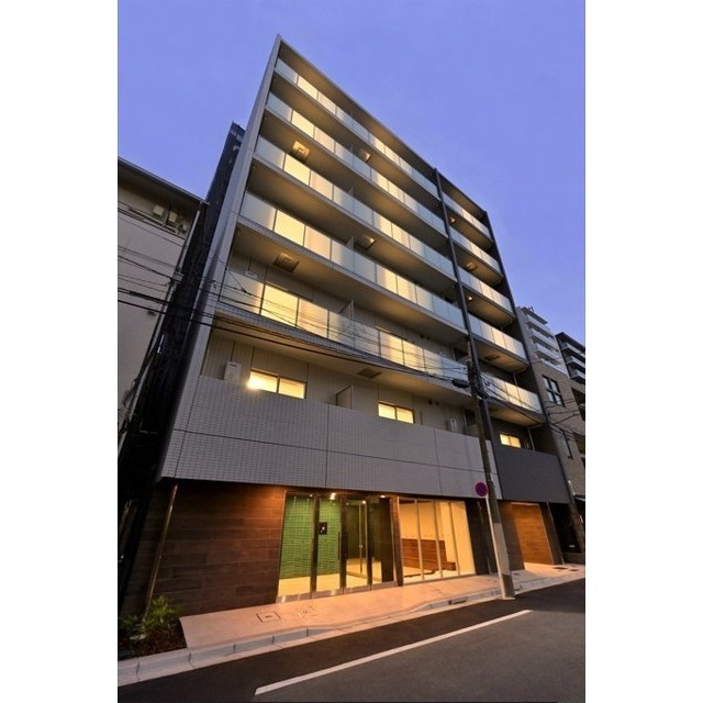 クオリタス押上の外観|外観は落ち着いています