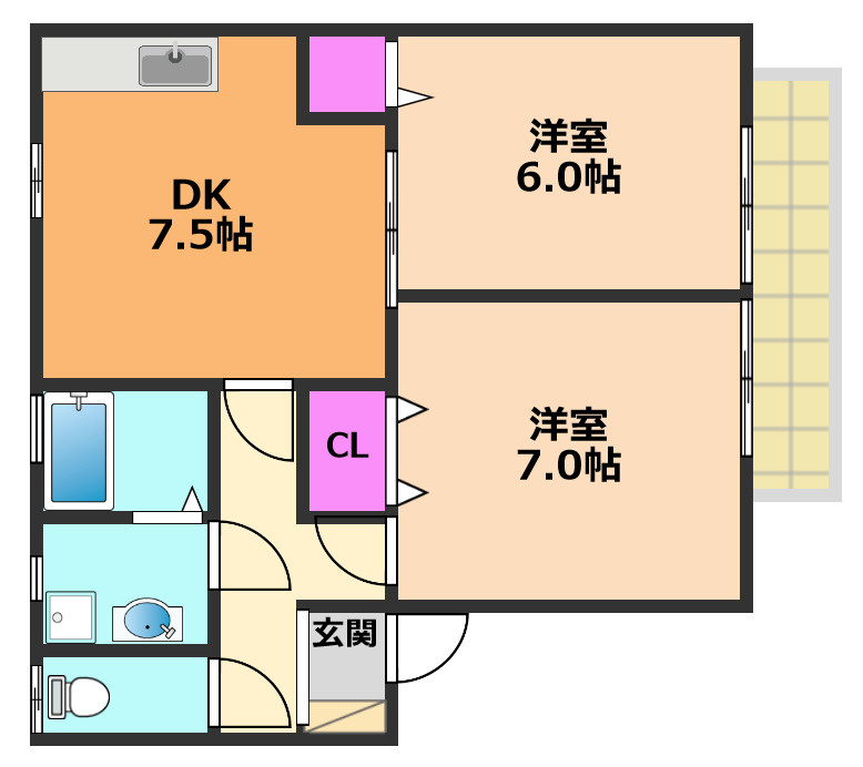 ソフィアの間取り