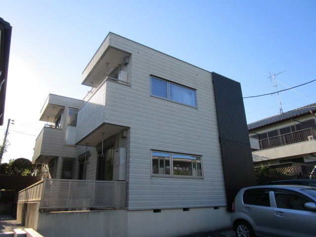 サン桂台の外観|ペット共生賃貸マンション　犬猫混合・複数飼育相談可