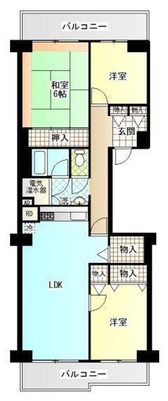 香里ヶ丘ガーデンハイツIIの間取り|間取り図はいかがですか？ご希望を叶える間取りですか？リビングの広さは？水回りの位置は？カウンターキッチン？など色々な情報が集約されています。弊社ではリフォームなどのご相談も承っております。