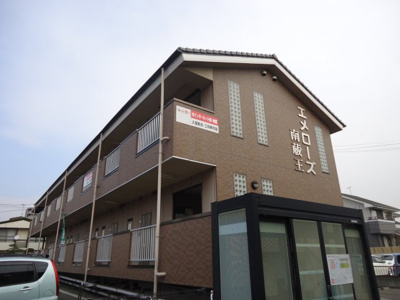 【外観】 | エメローズ南蔵王 | 敷地内ゴミ置場