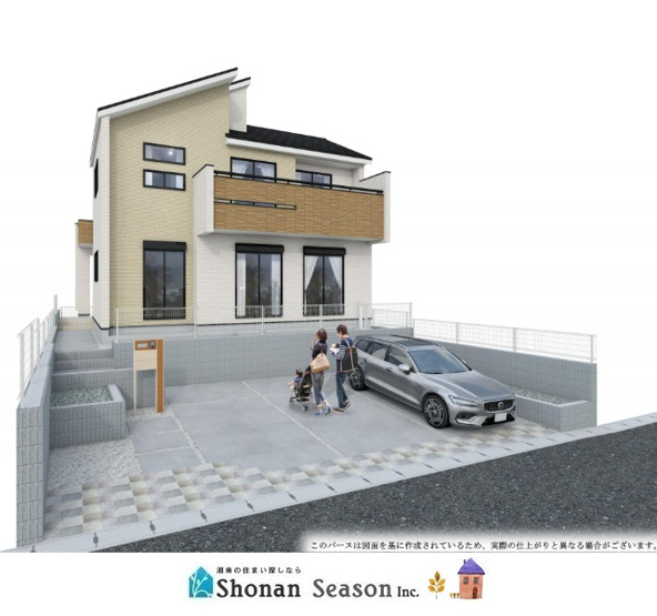 【外観】 | 外観完成イメージパース。