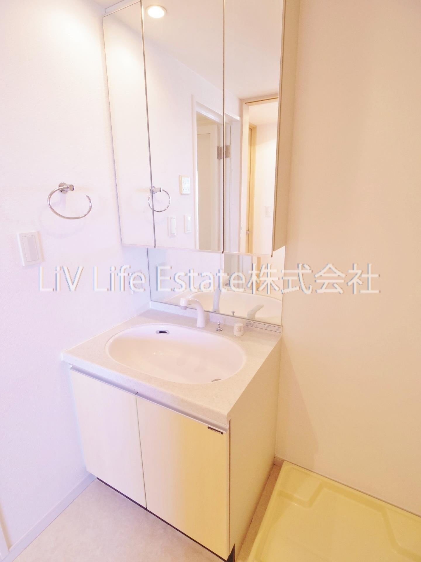 パームスプラザ上北台の洗面所