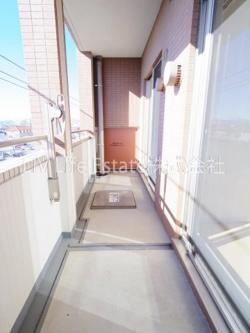 パームスプラザ上北台のバルコニー