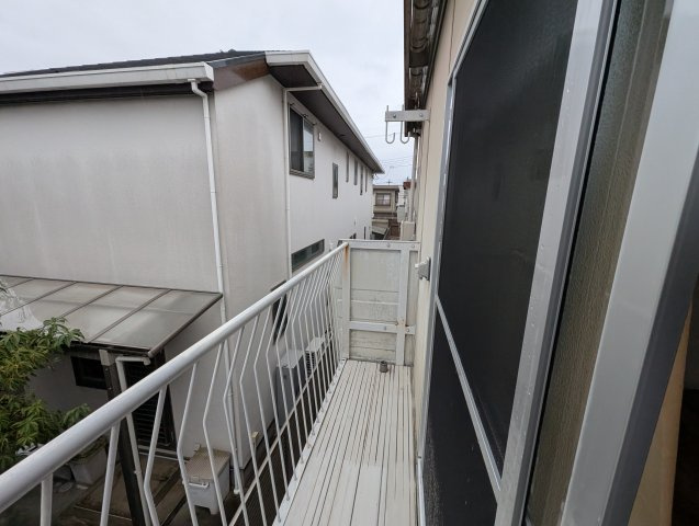 藤ハイムのバルコニー