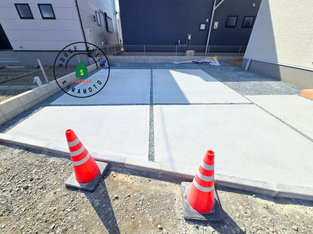 熊本市西区上代3丁目第1-4棟（1号棟）の駐車場|駐車場になります。