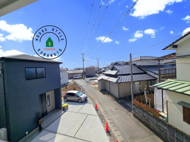 熊本市西区上代3丁目第1-4棟（1号棟）の展望|眺望や窓からの景色が良いと、家で過ごす時間も快適です。