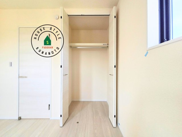 熊本市西区上代3丁目第1-4棟（1号棟）の収納|収納には困りません。